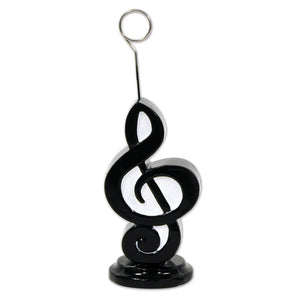 Musical Note Photo/Balloon Party Holder - Bulk 6 Pack