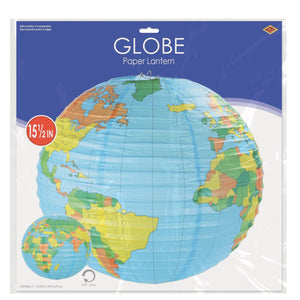 Globe Paper Lantern, party supplies, decorations, The Beistle Company, Educational, Bulk, Back to School Decorations