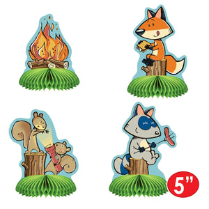 Bulk Woodland Friends Mini Centerpieces (Case of 48) by Beistle