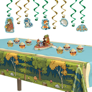 Bulk 3-D Woodland Friends Centerpiece (Case of 12) by Beistle