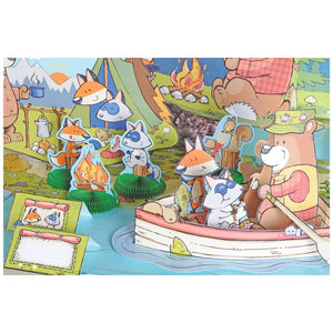 Bulk 3-D Woodland Friends Centerpiece (Case of 12) by Beistle