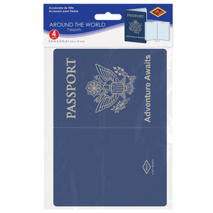 Bulk Around The World Passports (Case of 48) by Beistle