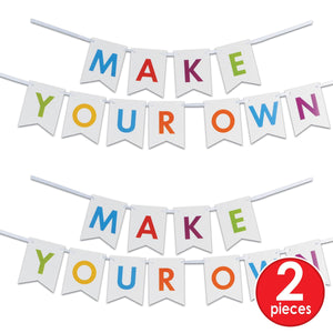 Bulk Letter Streamer Kit (Case of 12) by Beistle