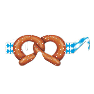 Oktoberfest Pretzel Eyeglasses - Bulk 12 Pack