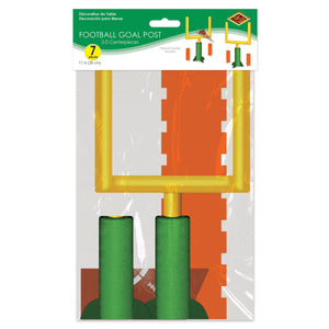 Bulk 3-D Football Goal Post Centerpieces (Case of 24) by Beistle