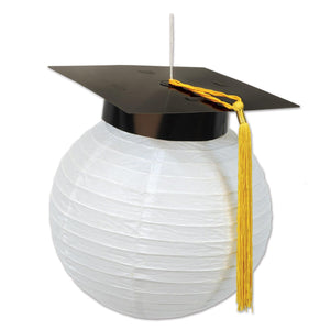 Grad Cap Graduation Party Paper Lanterns - Bulk/6 Lanterns