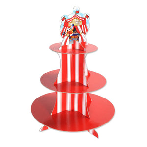 Circus Tent Party Cupcake Stand - Bulk 12 Pack