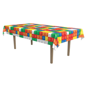 Building Blocks Party Tablecover - Bulk 12 Pack