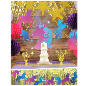 Bulk Unicorn Decoration Cutouts (Case of 120) by Beistle