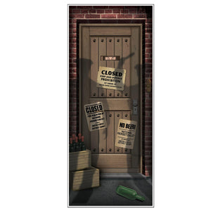 Speakeasy Party Door Cover - Bulk 12 Pack