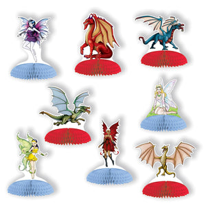 Fantasy Mini Party Centerpieces - Bulk 96 Pack