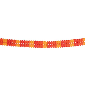 Thanksgiving Packaged Arcade Garland - golden-yellow - orange - red - Bulk 12 Pack