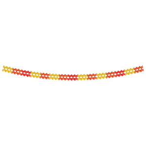 Pageant Garland - golden-yellow, orange, red 