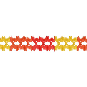 Thanksgiving Pageant Garland - golden-yellow - orange - red - Bulk 12 Pack