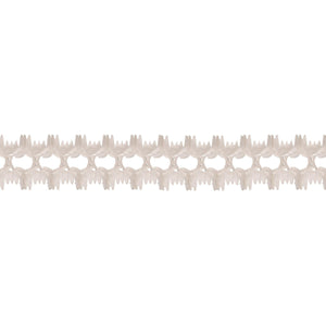 Packaged Party Pageant Garland - white - Bulk 12 Pack