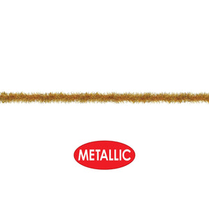 Gleam 'N Tinsel Garland Decoration- gold