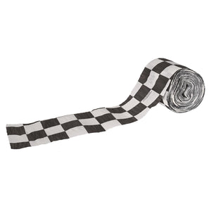 FR Checkered Party Crepe Streamer - Bulk 12 Pack