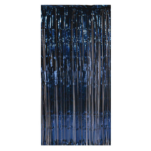 1-Ply Gleam 'N Party Curtain - navy - Bulk 6 Pack