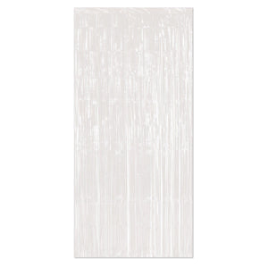 1-Ply Party Gleam 'N Curtain - white - Bulk 6 Pack