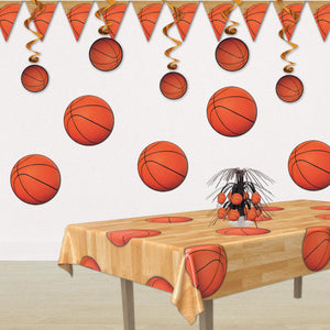 Bulk Sports Party Basketball Cutout (Case of 24) by Beistle