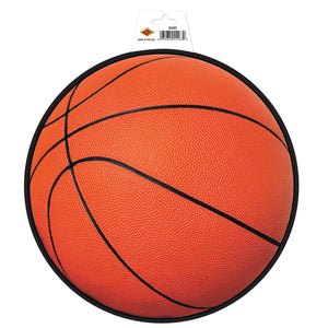 Bulk Sports Party Basketball Cutout (Case of 24) by Beistle