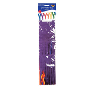 Party Decorations - Drop Fringe Garland - rainbow