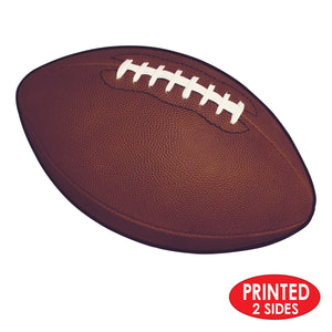 Bulk Football Party Cutout Decoration (Case of 24) by Beistle