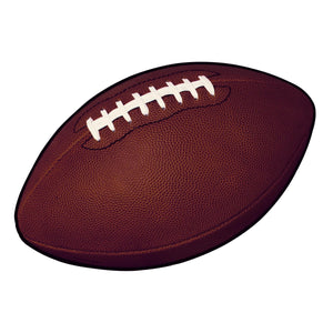 Football Party Cutout - Bulk 24 Pack