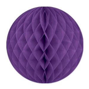 Party Tissue Ball - purple - Bulk 24 Pack