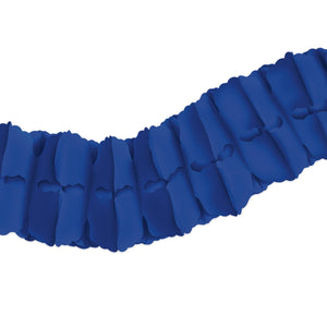 Packaged Party Leaf Garland - blue - Bulk 12 Pack