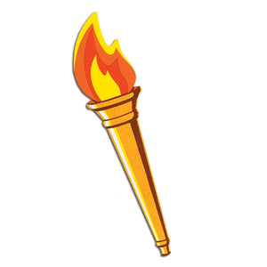 Torch Party Cutout - Bulk 24 Pack