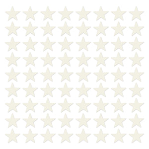 Party Decorations - Die-Cut Foil Star - white