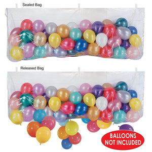 Packaged Plastic Balloon Bag - bag only