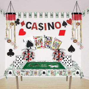 Bulk Casino Party Card ''Suit'' Cutouts (Case of 48) by Beistle