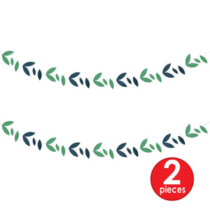 Bulk Green Leaves Garland (12 Pkgs Per Case) by Beistle