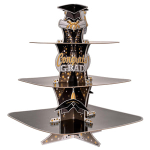 Graduation Party Cupcake Stand - Bulk 12 Pack