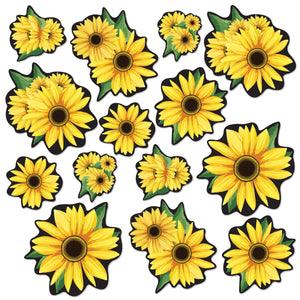 Beistle Sunflower Cutouts