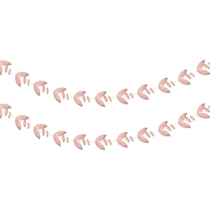 Bulk Rose Gold Foil Leaves Garland (12 Pkgs Per Case) by Beistle