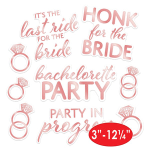 Bulk Bachelorette Auto-Clings (12 Pkgs Per Case) by Beistle