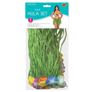 Bulk Adult Hula Set (12 Pkgs Per Case) by Beistle