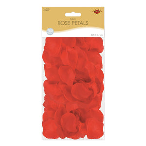 Bulk Red Fabric Rose Petals (12 Pkgs Per Case) by Beistle