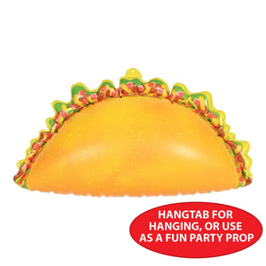 Bulk Inflatable Taco (12 Pkgs Per Case) by Beistle