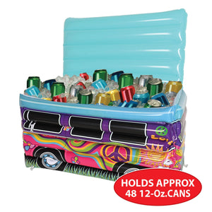 Bulk Inflatable Hippie Bus Cooler (1 Pkgs Per Case) by Beistle