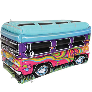 Inflatable Hippie Bus Party Cooler