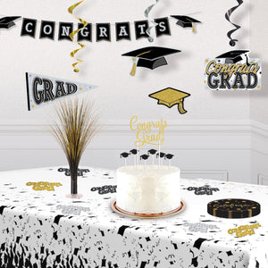 Bulk Jumbo Congrats Grad Confetti (12 Pkgs Per Case) by Beistle