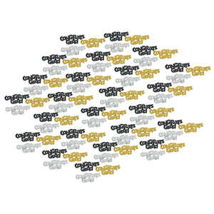 Bulk Jumbo Congrats Grad Confetti (12 Pkgs Per Case) by Beistle