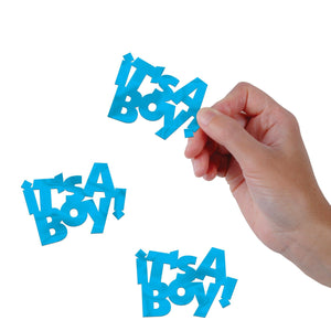 Bulk Jumbo It's A Boy Confetti (12 Pkgs Per Case) by Beistle