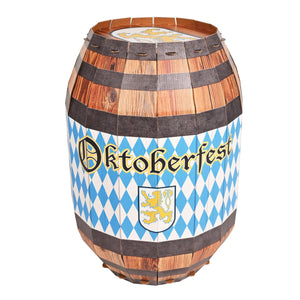 3-D Oktoberfest Barrel Prop - Bulk/4 Barrel Props