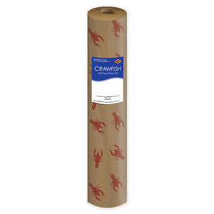 Beistle Crawfish Kraft Paper Table Roll