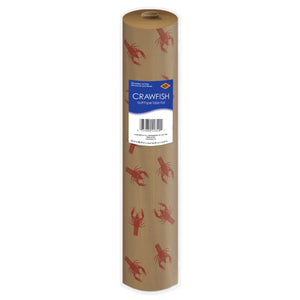 Beistle Crawfish Kraft Paper Table Roll